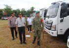 Kodim Klaten Bersama Forkopimda Serahkan 90 Truk Dan 180 Kendaraan Roda Tiga, Perkuat Koperasi Desa Merah Putih Di Klaten