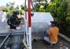 Babinsa Karangpakel: Semangat Gotong Royong Percepat Penyelesaian Jembatan Gantung Garuda